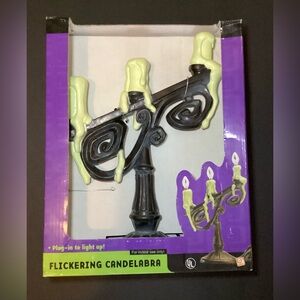 Gemmy Halloween Flickering Candelabra